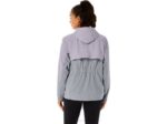 Chaqueta Impermeable Asics Mujer Gris Piedmont Violeta Anochecer - Image 2