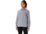Chaqueta Impermeable Asics Mujer Gris Piedmont Violeta Anochecer