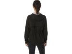 Chaqueta Impermeable Asics Mujer Rendimiento Negro Rosa Stylish - Image 2