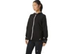 Chaqueta Impermeable Asics Mujer Rendimiento Negro Rosa Stylish - Image 3