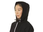 Chaqueta Impermeable Asics Mujer Rendimiento Negro Rosa Stylish - Image 4