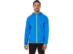 Chaqueta Plegable Asics Azul Eléctrico y Lima Innovadora