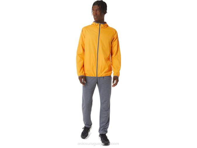 Chaqueta Plegable Asics Hombre Ámbar Metropolis Ideal para Actividades al Aire Libre - Image 5