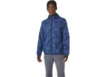 Chaqueta Plegable Asics Hombre Azul Tie-Dye Perforada