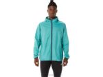 Chaqueta Plegable Asics Hombre Estampado Salvia Azul Francés