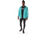 Chaqueta Plegable Asics Hombre Estampado Salvia Azul Francés - Image 4