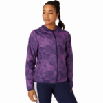 Chaqueta Plegable Asics Mujer Estampado Digital Uvas