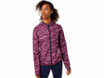 Chaqueta Plegable Asics Mujer Estampado Marte Profundo