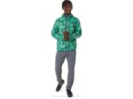 Chaqueta Plegable Asics Tie Dye Verde Hombre Estilo Único - Image 4