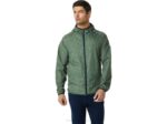 Chaqueta Plegable Asics Verde Liquen Azul Francés Estilo Moderno
