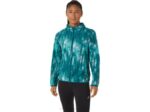 Chaqueta Plegable de Mujer Asics Teñido Anudado Color Vidrio de Mar