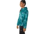 Chaqueta Plegable de Mujer Asics Teñido Anudado Color Vidrio de Mar - Image 3