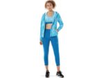 Chaqueta Plegable Mujer Asics Estampado Ángel Aguamarina Azul - Image 4