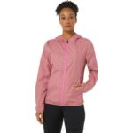Chaqueta Plegable Mujer Asics Rosa Ahumado Fruta del Dragón