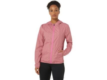 Chaqueta Plegable Mujer Asics Rosa Ahumado Fruta del Dragón