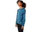 Chaqueta Plegable Mujer Asics Verde Azulado Estampado Trendy - Image 3