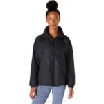 Chaqueta Reversible Asics Mujer Rendimiento Negro Estilo Versátil