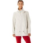 Chaqueta Tejida Asics Mujer Humo Gris Estilo Moderno