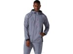 Chaqueta Tejida Híbrida Asics Hombre Azul Moderno