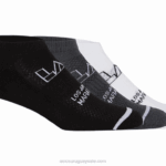 Cojín Bajo Pack de 3 Asics Negro Blanco Gris Comodidad y Estilo