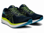 Evoride 2 Zapatillas Asics Azul Francés Verde Peligro - Image 2