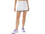 falda pantalón mujer Asics blanco brillante estilo moderno