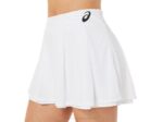 falda pantalón mujer Asics blanco brillante estilo moderno y cómodo - Image 2
