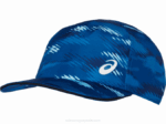 Gorra Gráfica Asics Azul Estilo Moderno y Deportivo