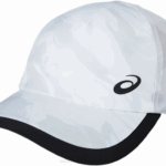 Gorra Gráfica Unisex Asics Blanco Brillante Estilo Moderno