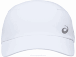 gorra tejida Asics blanco brillante estilo y comodidad