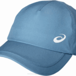 Gorra Unisex Asics Azul Acero Estilo Moderno y Cómodo