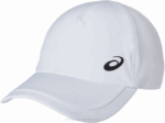 gorra unisex Asics blanco brillante estilo moderno y cómodo