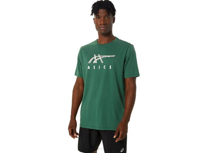 Luces Navideñas Asics Cazador Verde con Logotipo Brillante - Image 1