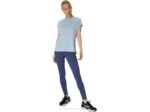 mallas Asics azul trueno negro rendimiento para mujer - Image 4