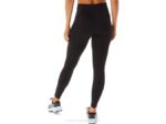 Mallas Asics con Estampado Logo Mujer Negro Gris Humo - Image 2