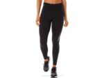 Mallas Asics con Estampado Logo Mujer Negro Gris Humo