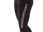 Mallas Asics con Estampado Logo Mujer Negro Gris Humo - Image 4