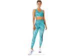 Mallas Asics estampadas entrenamiento mujer pino brumoso cómodas y modernas - Image 5