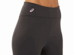 Mallas Asics Estampado Logo Mujer Gris Obsidiana - Image 2