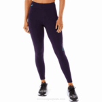 Mallas Asics Estampado Logo Mujer Noche Sombra