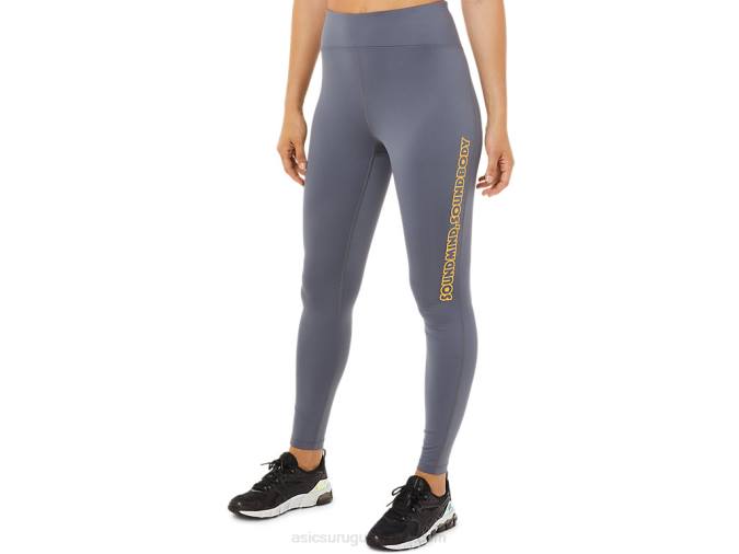 mallas con estampado logo mujer Asics metrópoli colorido y moderno - Image 1