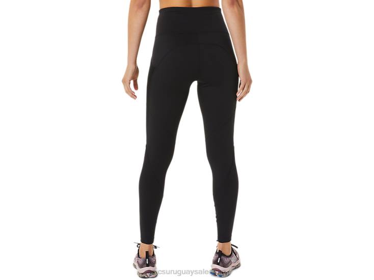 mallas de entrenamiento Asics rendimiento mujer negro confort y estilo - Image 2