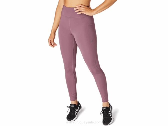 mallas de moda 7/8 mujer Asics uva cómodas y elegantes - Image 1