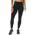 mallas de rendimiento Asics 7/8 mujer negro tie dye pino