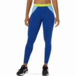 Mallas Fuertes Reutilizadas Mujer Asics Azul Cielo Gecko Verde