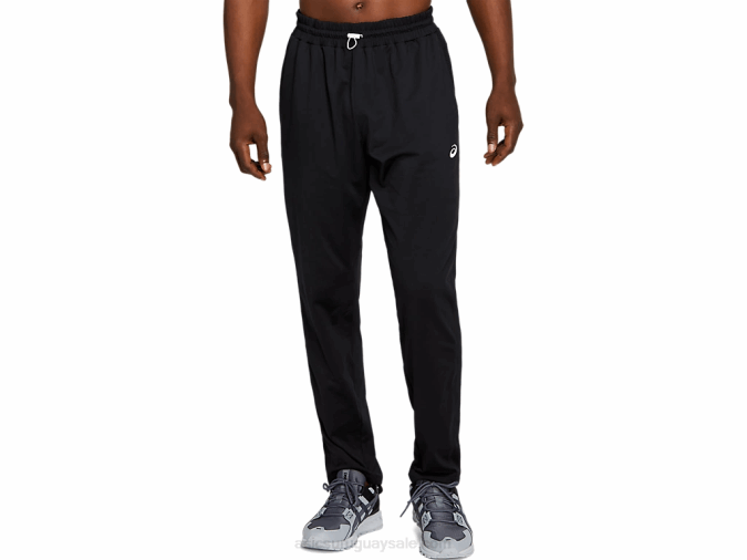 Pantalón cónico de polar Thermopolis Asics negro para hombre rendimiento cómodo y ligero - Image 1