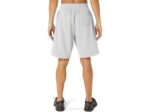 Pantalón corto de polar Asics hombre brezo gris claro cómodo y ligero - Image 2