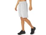 Pantalón corto de polar Asics hombre brezo gris claro cómodo y ligero - Image 3