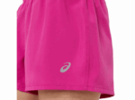Pantalón Corto Plateado de 4 Pulgadas Asics Fucsia Mujer Fashion - Image 3