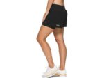 Pantalón corto ventilado 2-en-1 Asics mujer negro rendimiento 35 pulgadas - Image 3
